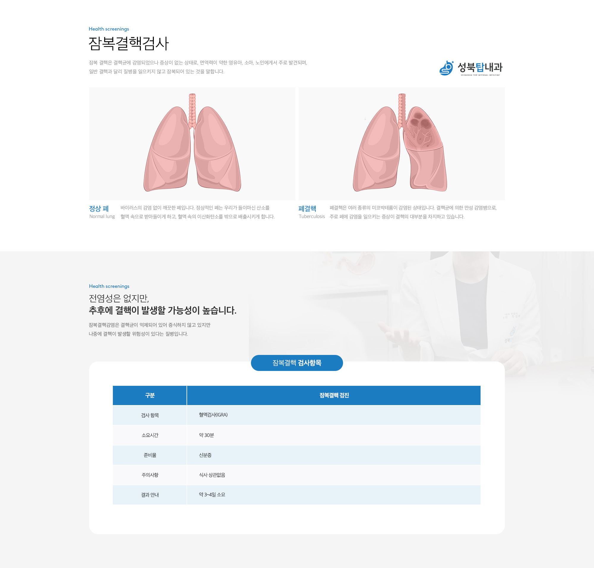 잠복결핵검사